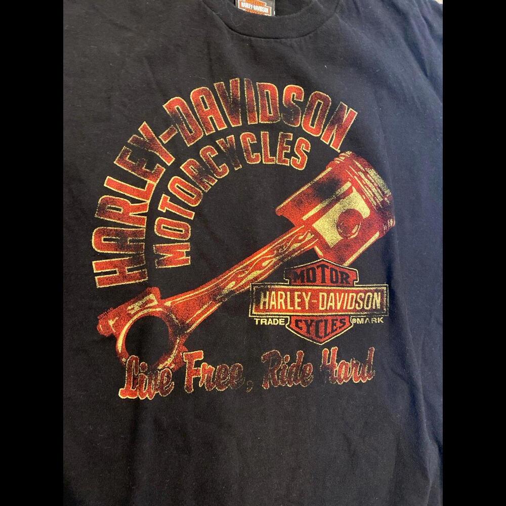 Harley Davidson extra large xl t-shirt blood sweat gears